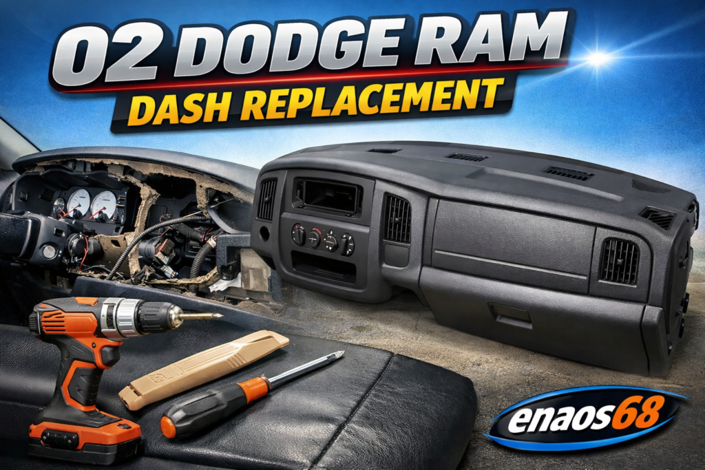 02 dodge ram dash replacement