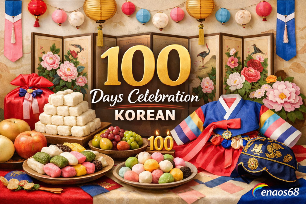 100 days celebration korean