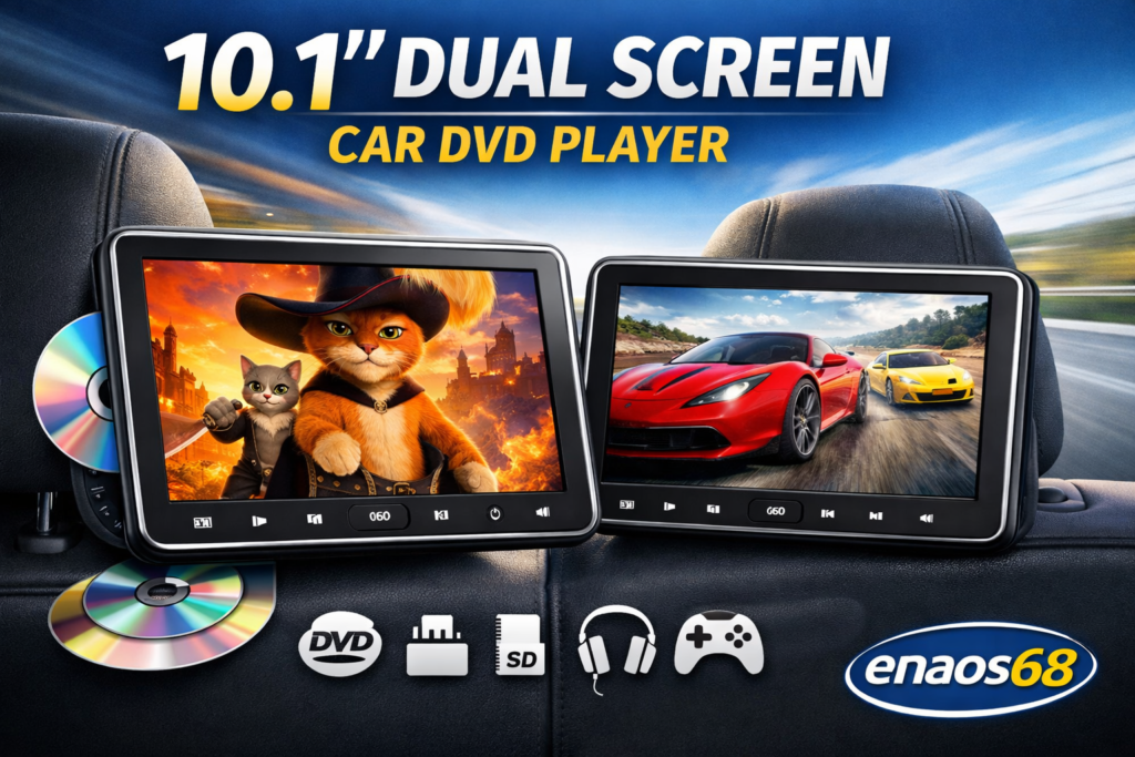 0.1 dual screen car dvd player
