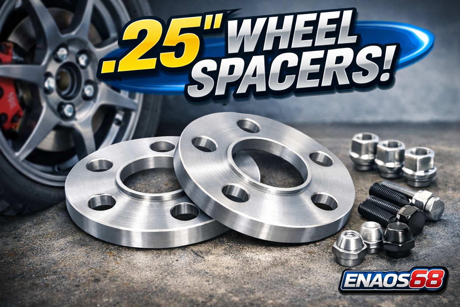 .25 wheel spacers