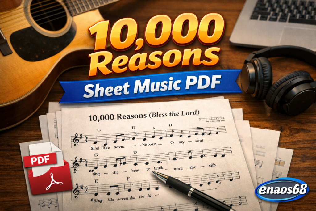 10000 reasons sheet music pdf