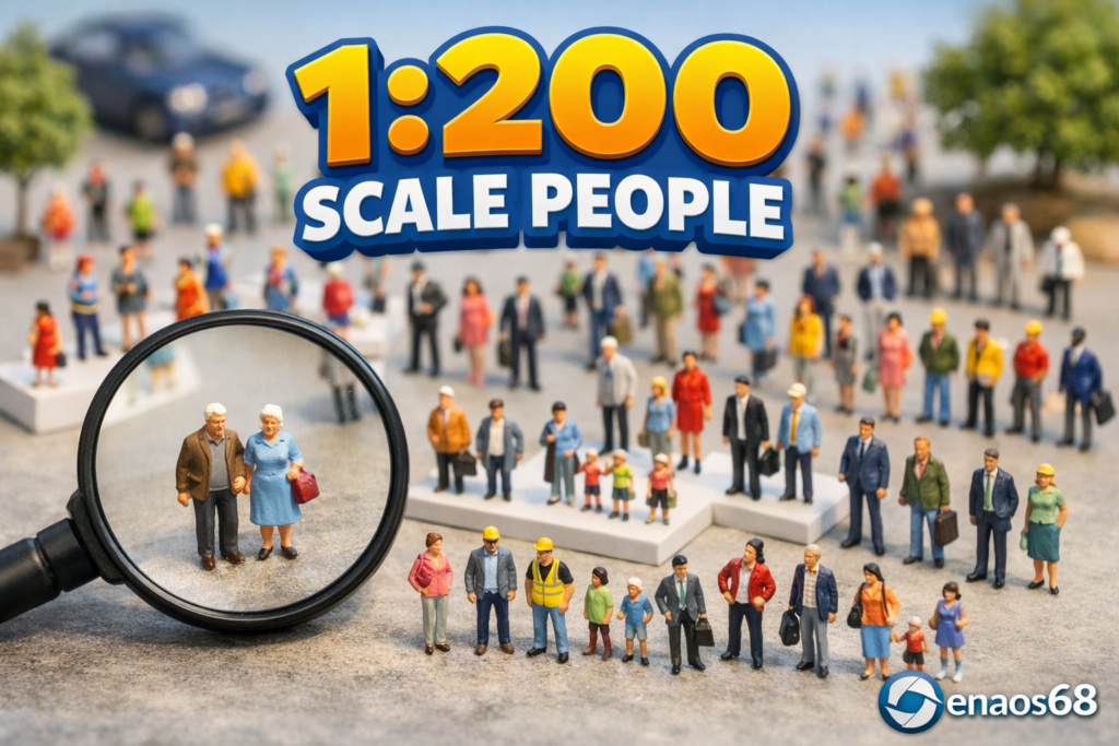 1 200 scale people