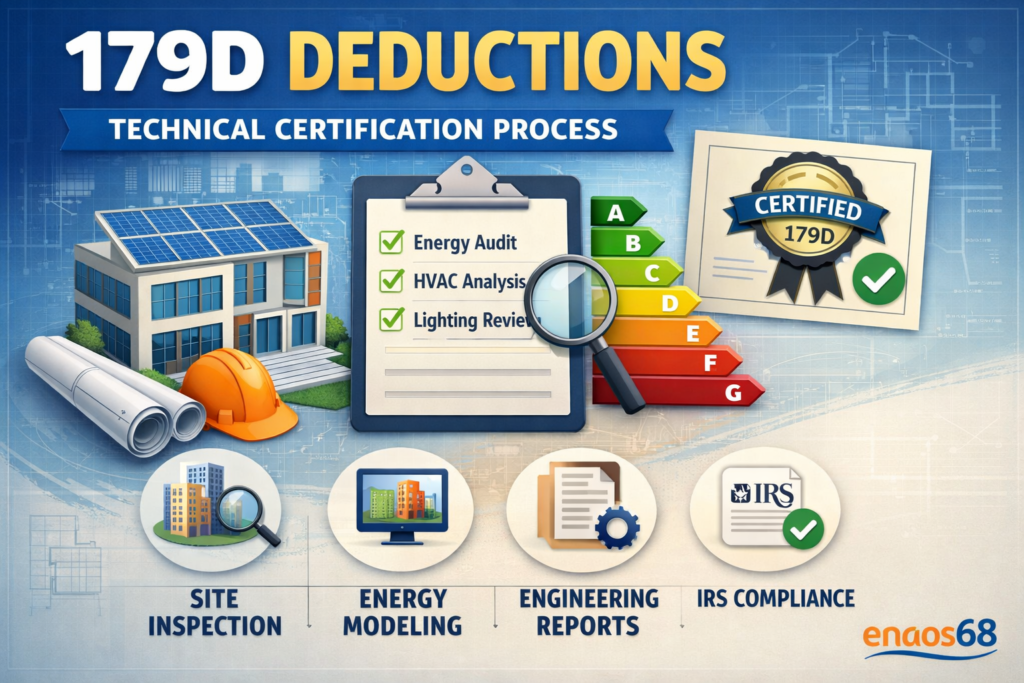 179d deductions technical certification process