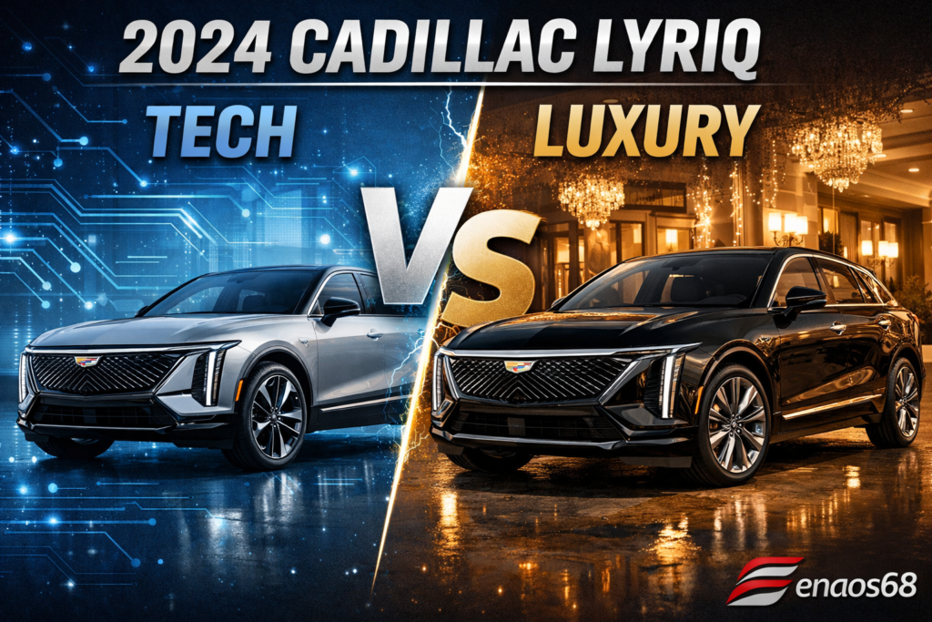 2024 cadillac lyriq tech vs luxury